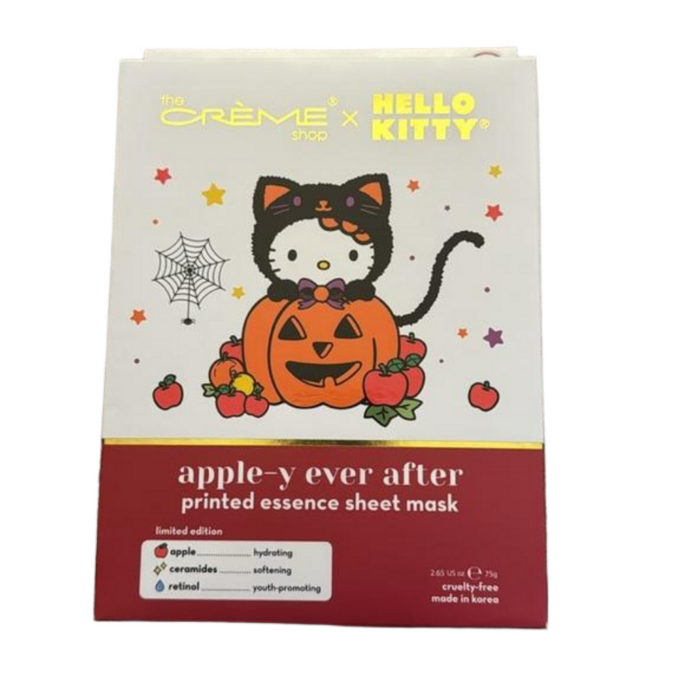 Hello Kitty x Crème Shop apple hydrating essence sheet mask